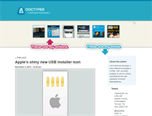 Tablet Screenshot of old.doctyper.com